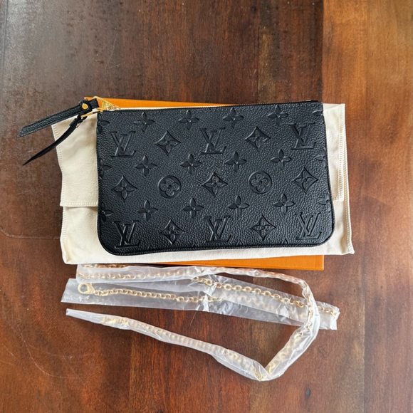 Handbags - Monogram Double Zip Pochette